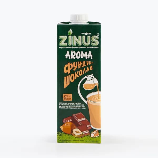 Растительный напиток Арома Фундук-шоколад 1000 мл, Zinus