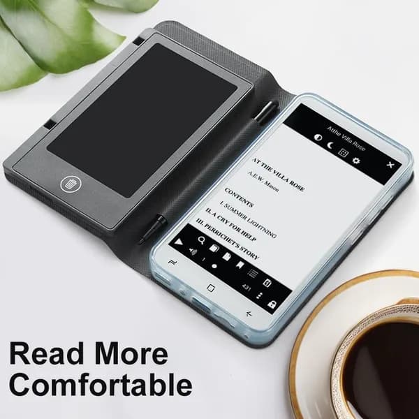 5" Электронная книга TFT  16 ГБ Android Русский/Подсветка/Суперэкономичная цена, белый, черно-серый