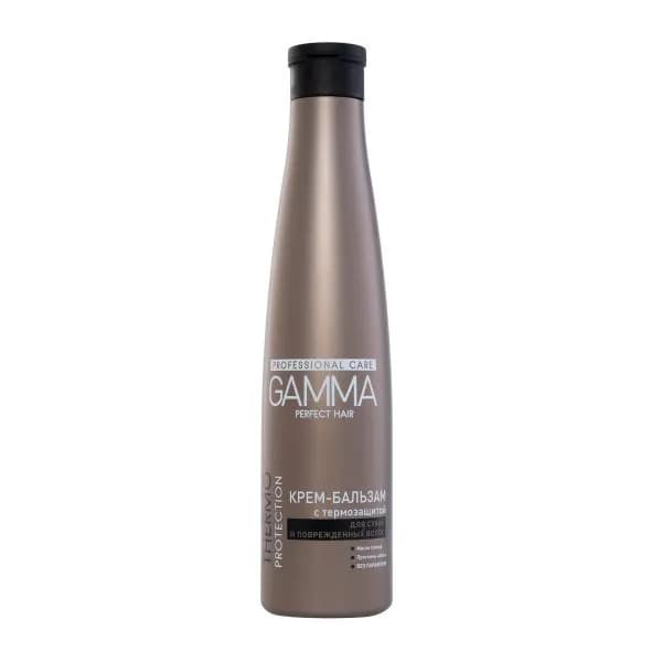 Крем-бальзам для волос Gamma Perfect Hair с термозащитой для сухих волос 350мл