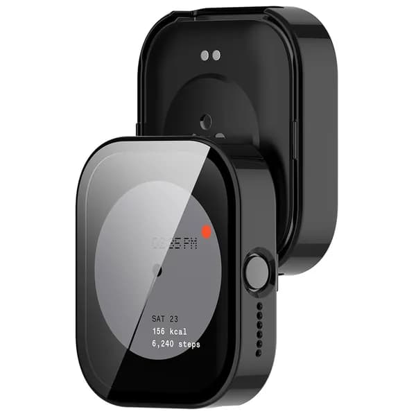 Чехол-пленка для CMF BY NOTHING Watch Pro (D395), полнозакрывающий, из ПК и закалённого стекла