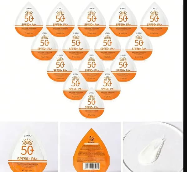 Увлажняющий солнцезащитный крем 2 г*15шт, SPF 50+ PA+
