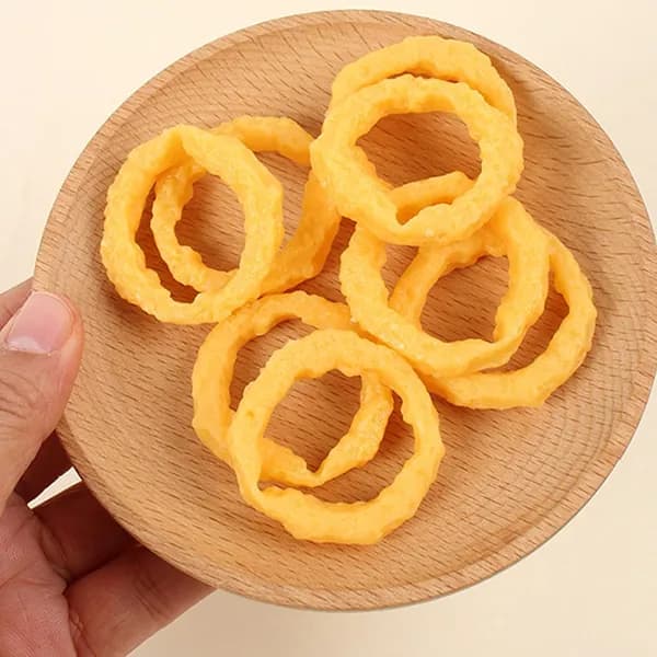 Искусственные кальмаровые кольца из пвх для декорирования, набор 10 шт