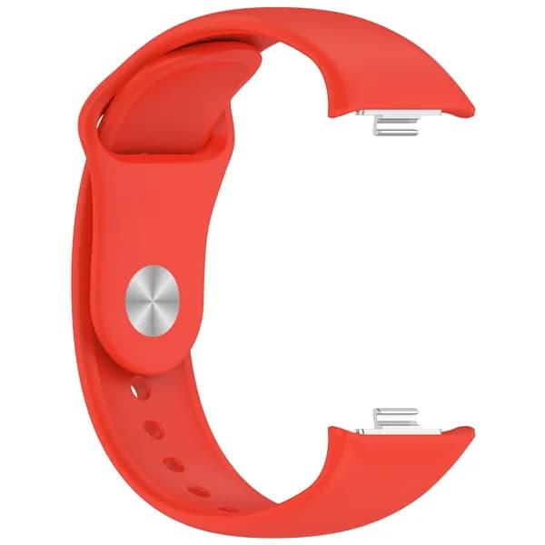 Для Redmi watch5/4 Xiaomi Mi Band 9/8 Pro силиконовый ремешок с обратной застежкой
