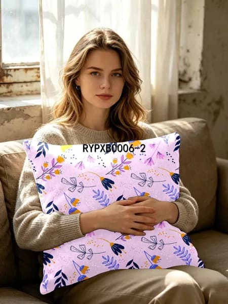 Наволочка 45x45 см 1 шт поликоттон, разноцветный аниме