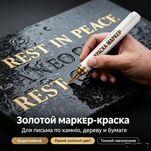 Маркер, толщина: 2.5 мм, 1 шт.для каллиграфии