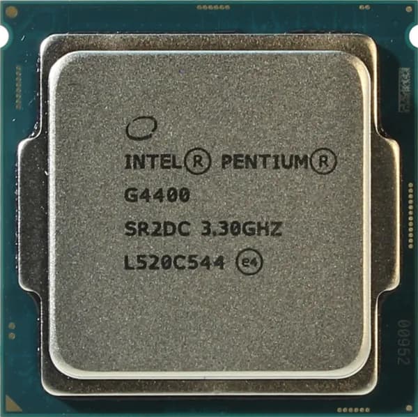Процессор Socket LGA 1151 v1 Intel Pentium G4400 ( 2 ядра 2 потока 3300 МГц 3,3 ГГц 54Вт 54W )