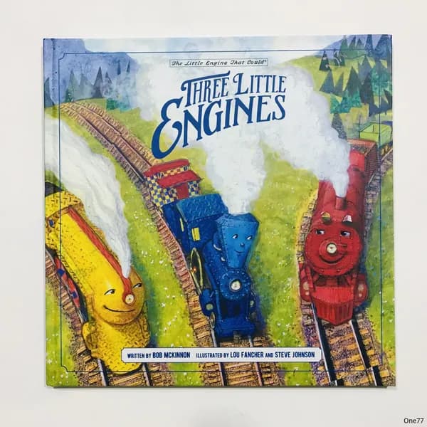 Three Little Engines Bob McKinnon Книга рецептов на английском языке