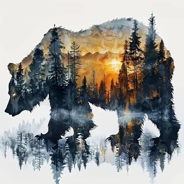 1 комплект DIY 5D-рисунок из алмазов без рамки