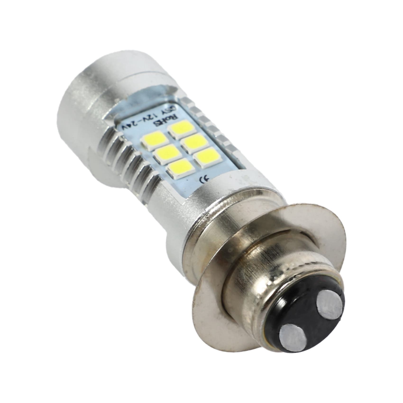 Светодиодная лампа H6 Single-Claw для мотоцикла 3030 21SMD