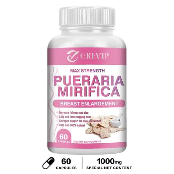 Crevip Pueraria Mirifica для увеличения груди, придания ей объема и размера, подтяжки и укрепления обвисшей груди