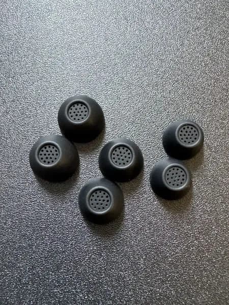 Амбушюры для наушников Samsung GalaxyBuds FE (3 пара S,M,L), Мягкий силикон, Замена aксессуары для наушников SM-R400N