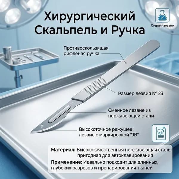 Набор хирургических скальпелей из углеродистой стали с ручкой, инструмент для DIY-резки и ремонта PCB, 1 комплект