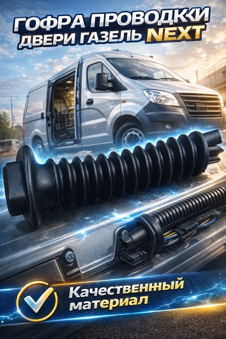 Гофра двери на Газель NEXT