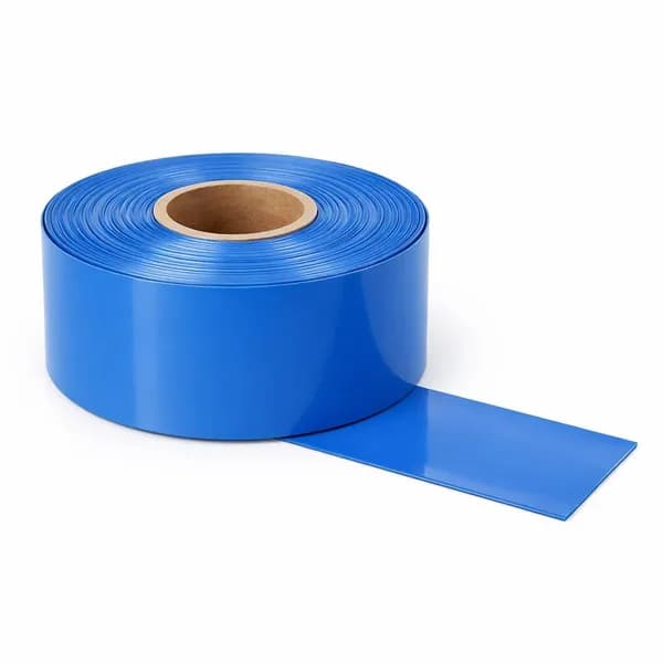 Термоусадочная трубка PVC 110мм (1 метр) для аккумуляторов 18650 / 21700 / сборок батарей