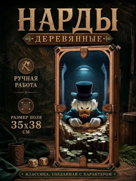 Нарды малые "Скрудж"
