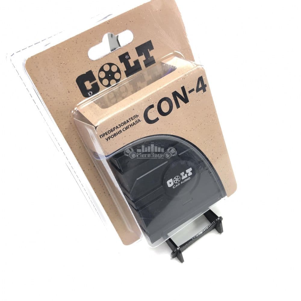 Адаптер переходник с высокой частоты в линию COLT CON 4 / 4-х канальный преобразователь аудиосигнала