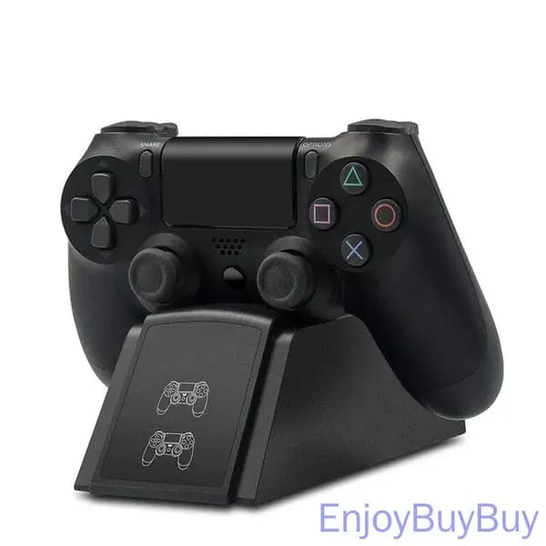 Зарядное устройство контроллера PS4 станция для 2-х геймпадов