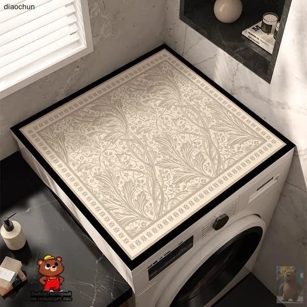 Коврик для ванной «Трикотажный узор» 60x50 см