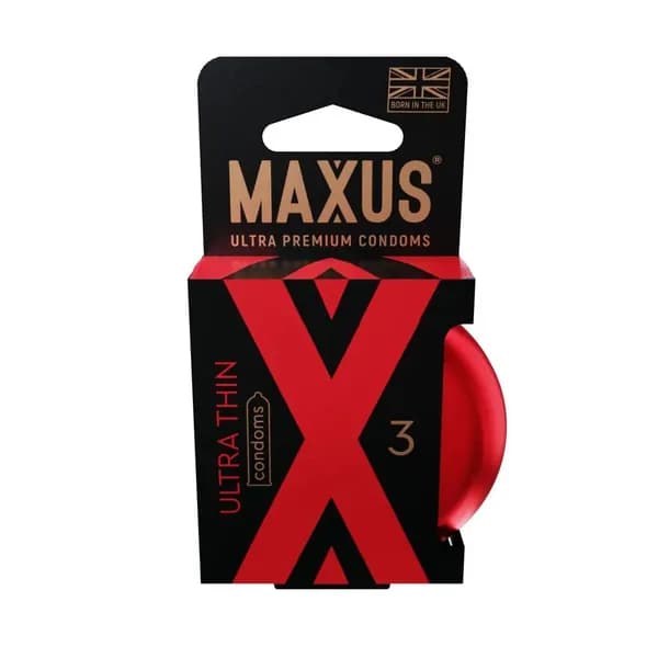 Презервативы MAXUS Ultra Thin 3шт. X-Edition