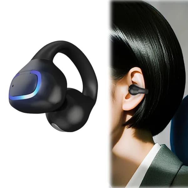 Наушники беспроводные с микрофоном GD30, Bluetooth, USB Type-C, черный
