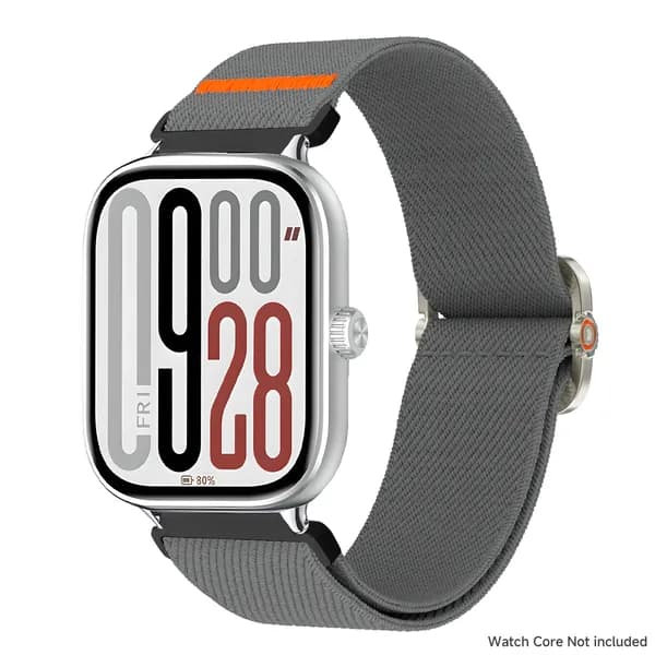 Нейлоновый ремешок для Redmi Watch 6/5/4, Дышащий спортивный ремешок для Xiaomi MiBand 9Pro/8Pro, Высокая эластичность