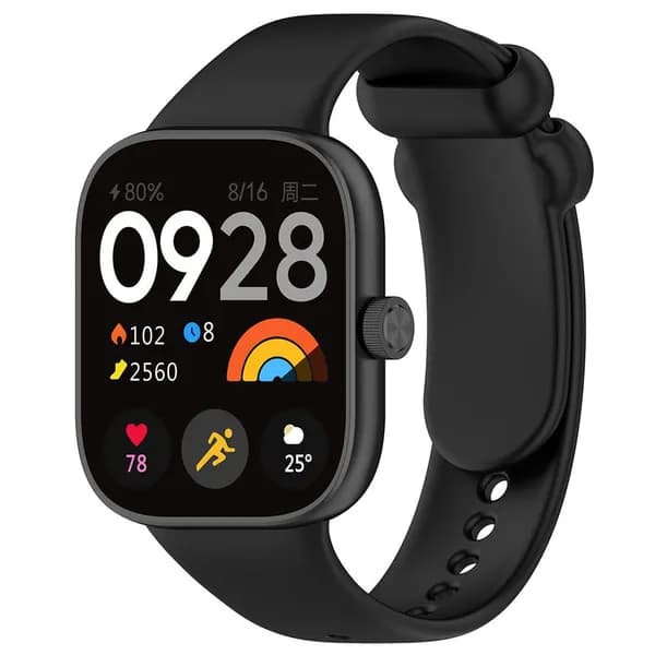 Силиконовый ремешок для Xiaomi Redmi Watch 6 5 4 /Xiaomi band 10Pro/8 pro/9pro ; Браслет для Сяоми Редми Вотч 4 Лайт