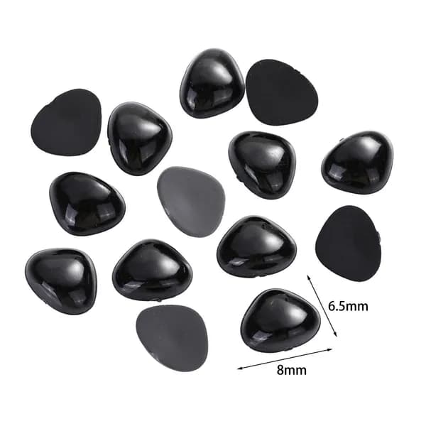 6.5*8mm треугольник Глазки для игрушек 200 шт