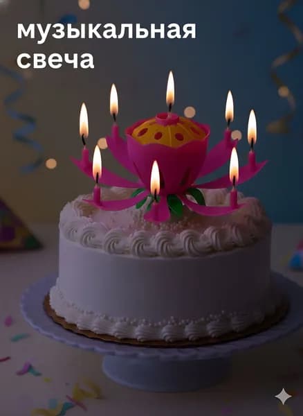 Свеча, 1 шт