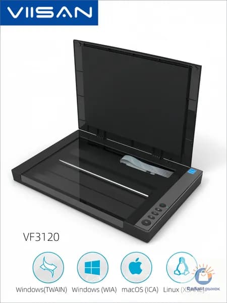 Сканер VF3120(1200dpi), черный