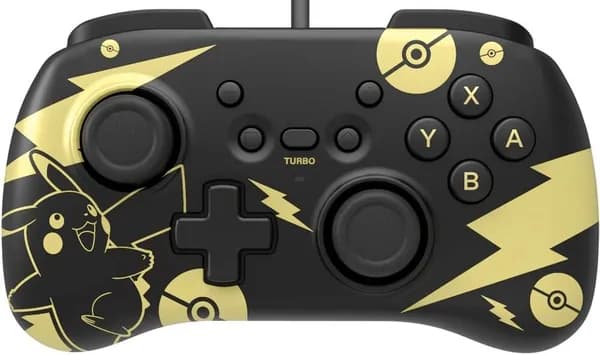 Геймпад Hori HORIPAD Mini Pikachu Black & Gold для Nintendo Switch (NSW-289U)