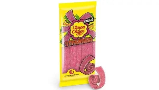 Мармелад Chupa Chups Страйпсы жевательный 120 г