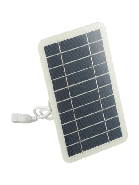 Портативная плата солнечной зарядки USB мощностью 5V5W Безопасный и стабильный, подключайте и заряжайте сразу после подключения