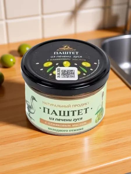 Паштет из печени гуся Деликатесофф с оливковым маслом 150 г