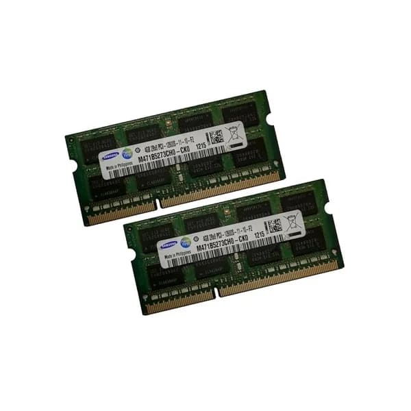 Оперативная память DDR3, 1600 МГц, 2 x 4 ГБ (Sams M471B2573CH0-CKO (Kit 2x4Gb))