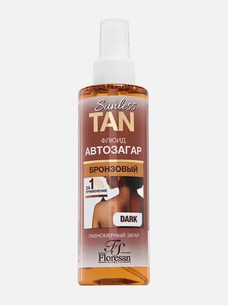 Флюид автозагар для тела FLORESAN sunless tan Бронзовый