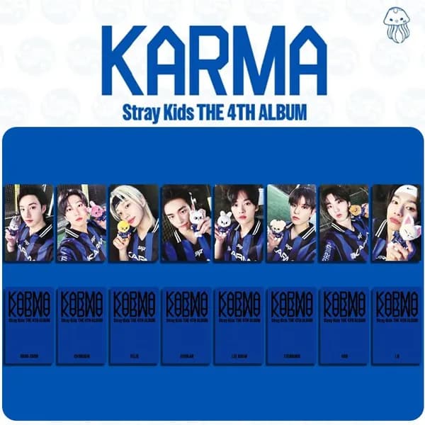 K-Pop Карточки StrayKidsколлекционные Фотокарточки Stray Kids 8 шт 5.4*8.6cm