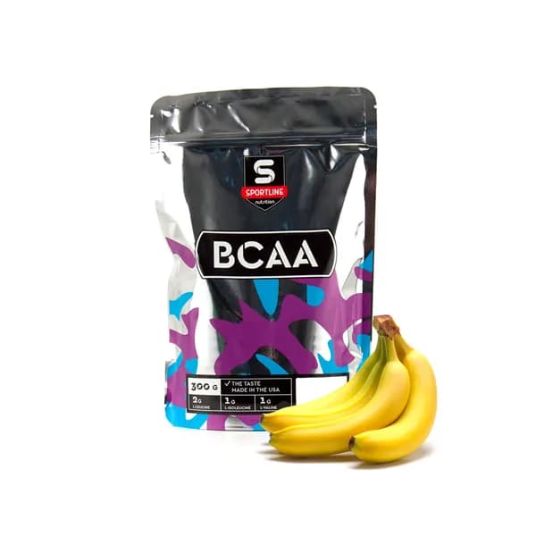 БЦАА 2:1:1 Sportline Nutrition Банан 300 гр