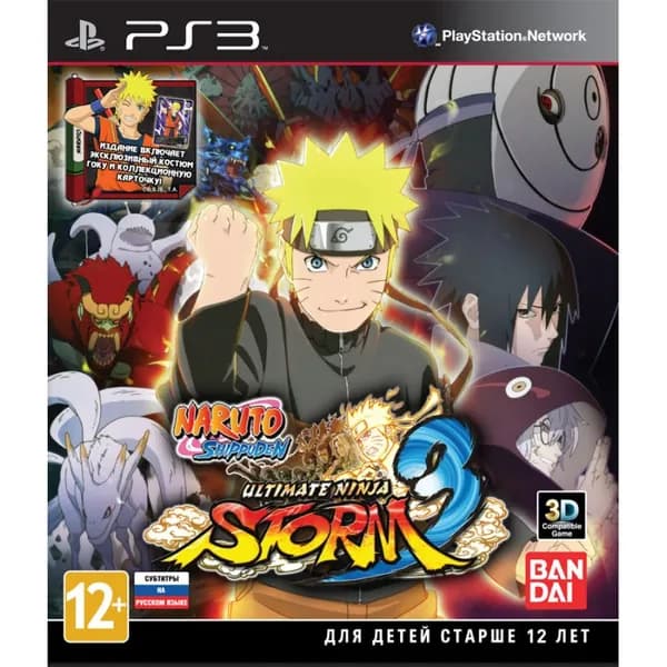 Игра Naruto Shippuden: Ultimate Ninja Storm 3 (PlayStation 3, Русские субтитры)