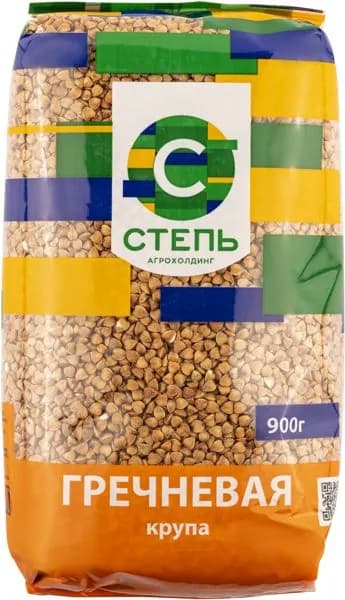 Крупа гречневая Агрохолдинг Степь ядрица Инвестпром-Опт м/у, 900 г