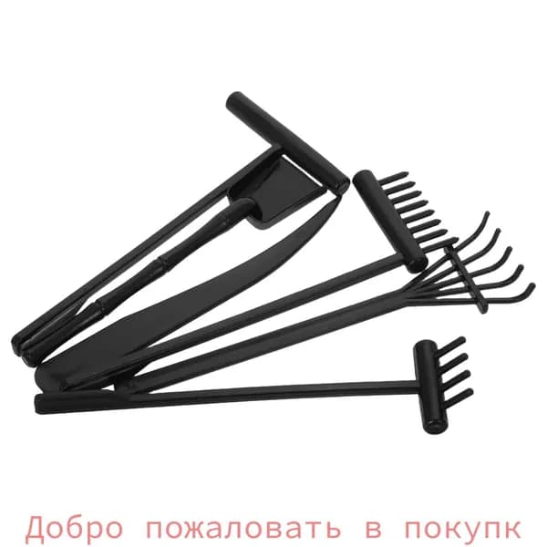 Инструменты для сада дзен, мини грабли из пластика для создания узоров, 6 штук