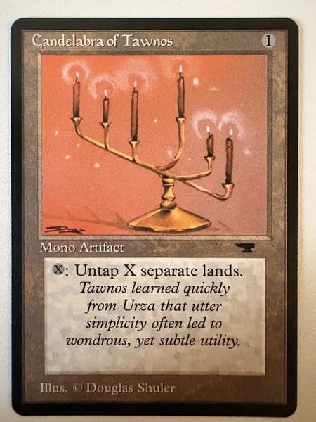 Коллекционная карточная игра MTG Candelabra of Tawnos