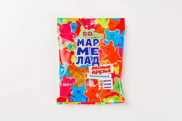 Мармелад жевательный "Лесные друзья", 100 г