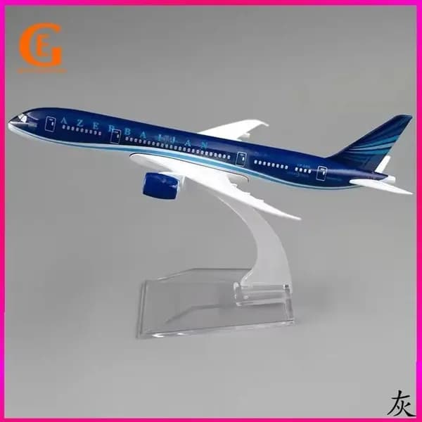Металлическая Модель Самолета Боинг 787, Азербайджанские Авиалинии B787