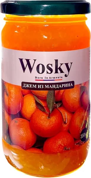 Джем из мандарина Wosky, 430 г (350 мл)