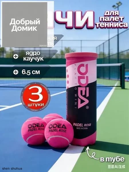 Мячи для падел тенниса 3 шт