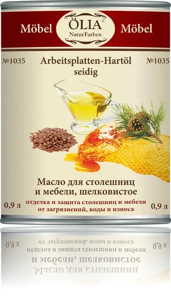 Масло OLIA 1035 для деревянных столешниц и мебели. Прозрачное.