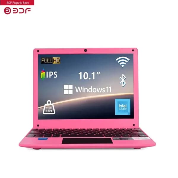 BDF MXI Ноутбук 10.1", AMD A10-9600P APU, RAM 128 ГБ, SSD 256 ГБ, AMD Radeon, Windows Pro, (N4000), черный матовый, Русская раскладка