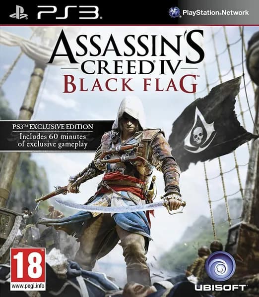 PS3 игра Assassin's Creed 4 Черный Флаг