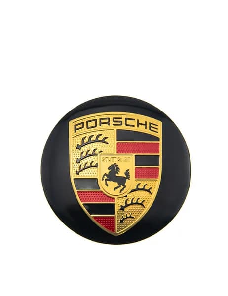 Наклейка на колпачок диска для Porsche