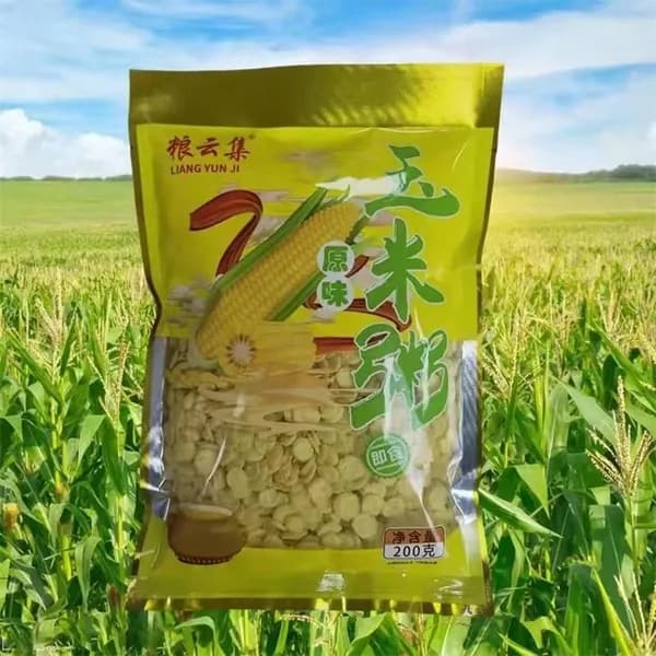 Кукурузные хлопья быстрого приготовления, кукурузная каша, готовые к употреблению хлопья для замены приёма пищи